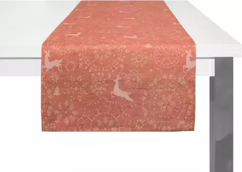 Вирт-направляющая стола "SWIFT" Wirth 50х160 см, красный/золотой