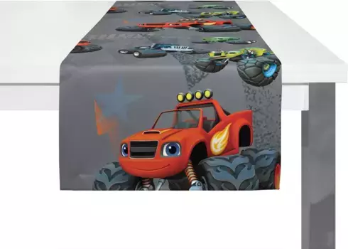 Вирт настольный бегун "Грузовики", Уолт Дисней Wirth 150х50 см, серый