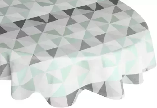 Вирт скатерть "БЕРЛАРЕ" Wirth 130х190 см, цвет mint