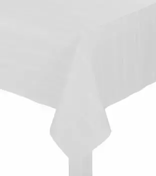Вирт скатерть "ДАЛЛАС" Wirth 130х220 см, белый