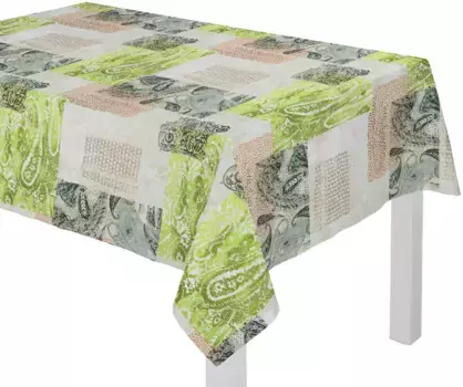 Вирт скатерть "ЙОЛАНДА" Wirth 130х220 см, зеленый