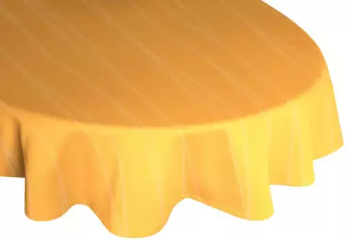 Вирт скатерть "LANGWASSER", овал Wirth 130х190 см, цвет apricot