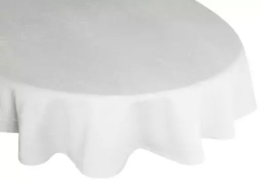 Вирт-скатерть "Ланштайн", овал Wirth 130х190 см, цвет creme