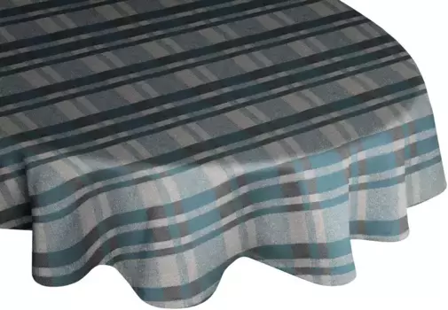 Вирт скатерть "LAUFENBERG", овал Wirth 130х190 см, цвет petrol