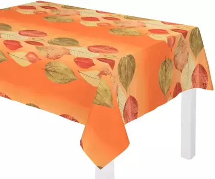 Вирт скатерть "МАРЕК" Wirth 120х120 см, цвет terrakotta