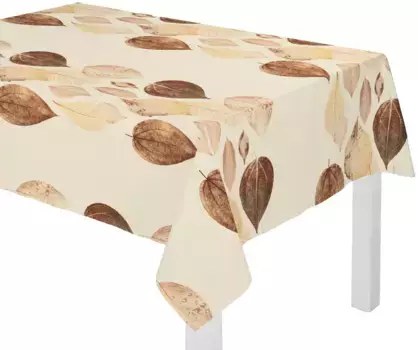 Вирт скатерть "МАРЕК" Wirth 130х160 см, коричневый