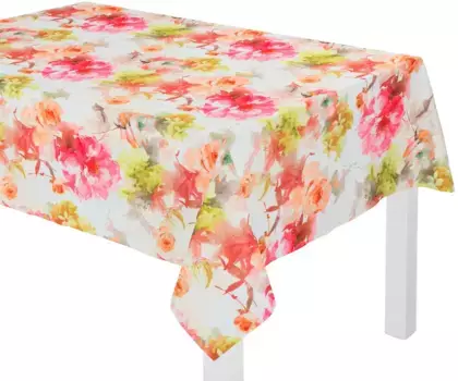 Вирт скатерть "MOLINELLA" Wirth 130х190 см, розовый