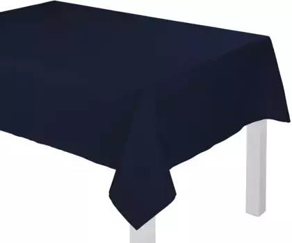 Вирт скатерть "НЬЮБЕРИ" Wirth 120х120 см, цвет nachtblau