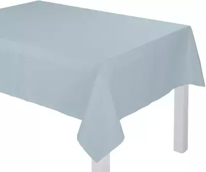 Вирт скатерть "НЬЮБЕРИ" Wirth 130х190 см, светло-синий