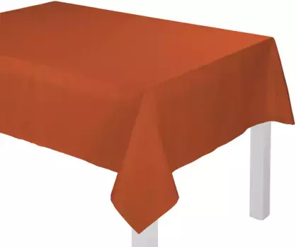 Вирт скатерть "НЬЮБЕРИ" Wirth 80х80 см, цвет terrakotta