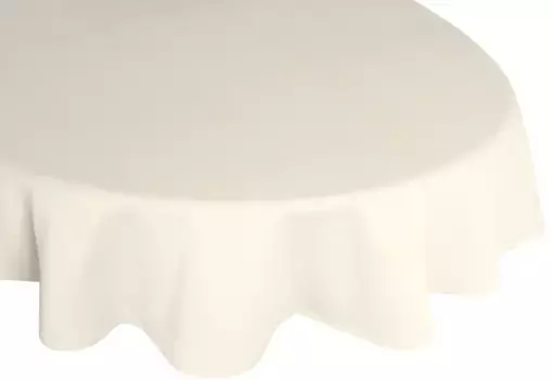 Вирт-скатерть "Нойфарн", овал Wirth 130х190 см, цвет creme