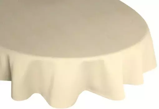 Вирт-скатерть "Нойфарн", овал Wirth 130х190 см, серо-коричневый