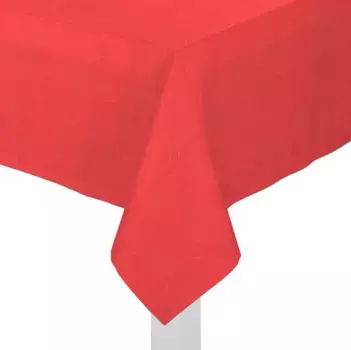 Вирт скатерть "Нойфарн" Wirth 120х120 см, красный