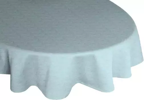 Вирт скатерть "ТОРБОЛЕ", овал Wirth 130х190 см, синий
