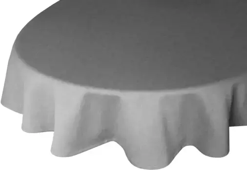 Вирт скатерть "WIESSEE" Wirth 160 см, серый