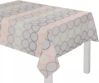 Вирт скатерть "ZIRBELLO" Wirth 120х120 см, розовый/фиолетовый