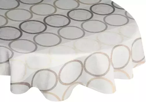 Вирт скатерть "ZIRBELLO" Wirth 130х190 см, коричневый