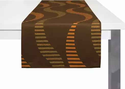 Виртовая направляющая для стола "LUPARA" Wirth 40х150 см, цвет orange