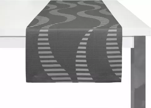 Виртовая направляющая для стола "LUPARA" Wirth 40х150 см, серый