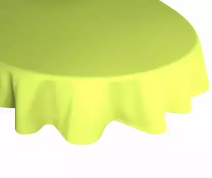 Виртовая скатерть "WirthNatur", овальная 130х190 см, зеленый