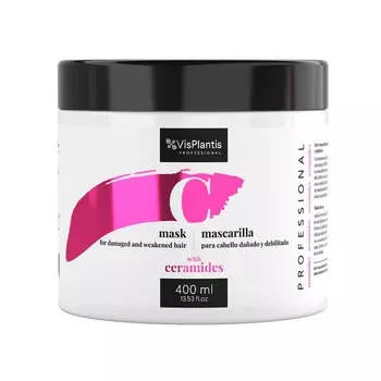 Vis Plantis Mask For Damaged And Weakened Hair маска с керамидами для ослабленных и поврежденных волос 400мл
