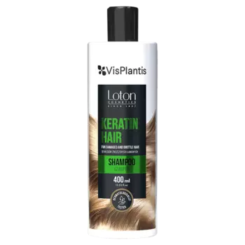 Vis Plantis шампунь с кератином для волос, 400 мл