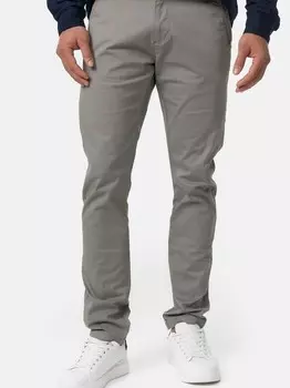 Вишневые брюки чинос Indicode, серый