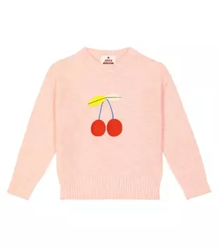 Вишневый свитер Jellymallow, розовый
