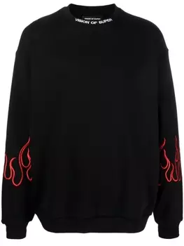 Vision Of Super толстовка с вышивкой, черный