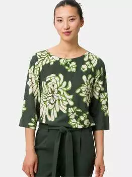 Вискозная блузка Zero, зеленый