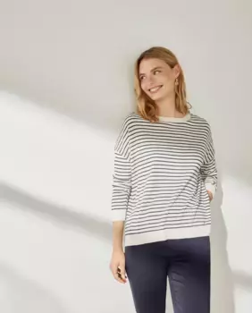 Вискозный нейлоновый бокс-джерси Southern Cotton, синий