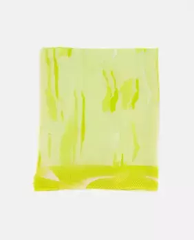 Вискозный шарф с абстрактным принтом Abbacino, зеленый