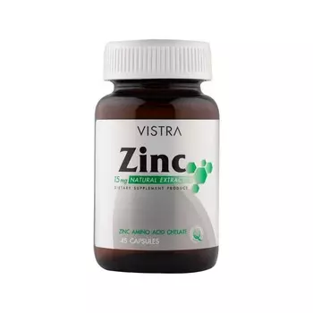 Vistra Цинк 45 капсула, Yellow
