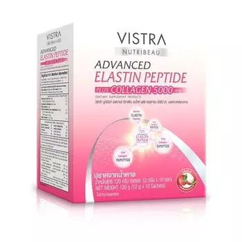 Vistra Nutribeau Advanced Elastin Plus Collagen 5000 мг. 10 пакетиков