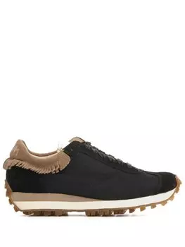 visvim кроссовки Walpi Runner 8 с бахромой, черный