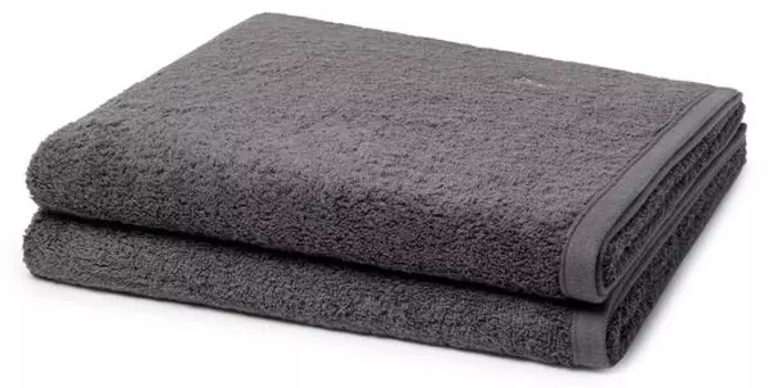 Vita Набор полотенец Ross (2 шт), 70x1x140 см цвет schiefer