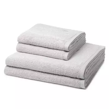 Vita Набор полотенец Ross (4 шт), 50x1x100 см, серебряный