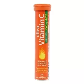 Vitabiotics Ultra Vitamin C 1000 мг 20 шипучих таблеток
