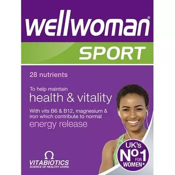 Vitabiotics Well Woman Спорт и Фитнес 30 таблеток