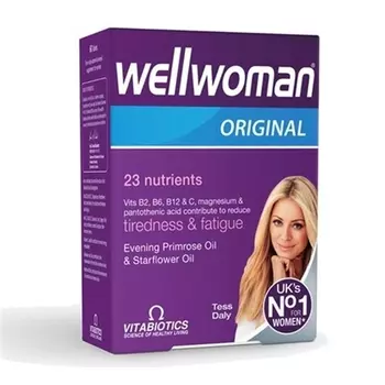 Vitabiotics Wellwoman 60 таблеток для женщин