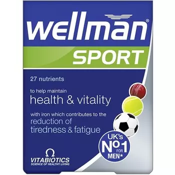 Витабиотики Wellman Sport 30 таблеток Vitabiotics