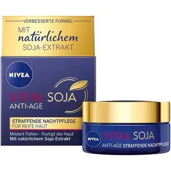 Vital Soy Антивозрастной укрепляющий ночной крем 50 мл, Nivea