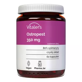 Vitaler's Milk Thistle (Расторопша расторопша) 350 мг - БАД, 60 капсул