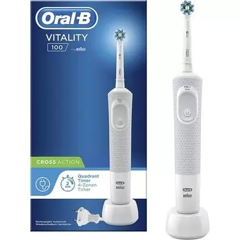 Vitality 100 Cross Action Белый, Oral-B
