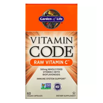 Витамин C Garden of Life 250 мг, 60 капсул