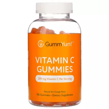 Витамин C GummYum! 125 мг, 180 жевательных таблеток