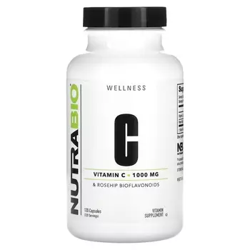 Витамин C NutraBio 1000 мг