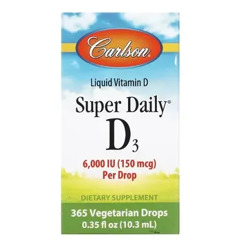 Витамин D3 Carlson Super Daily