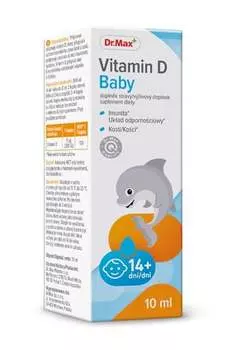 Витамин D Baby Dr.Max, Добавка , 10 мл