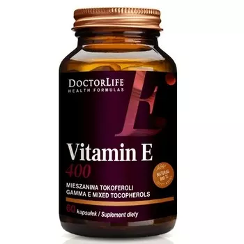 Витамин E-400 268 мг Пищевая добавка - 100 капсул Doctor Life
